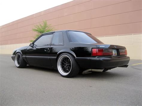 Slammed Mustang Foxbody