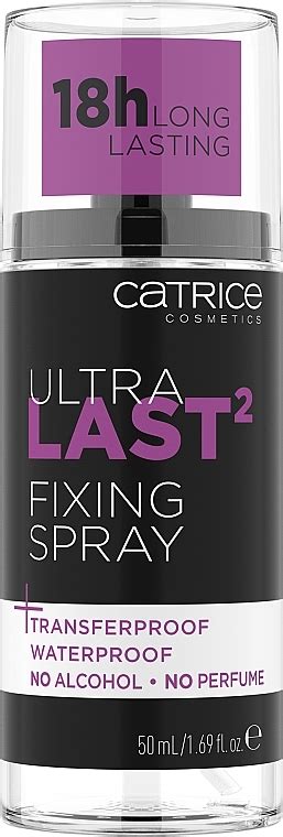 Фиксиращ спрей за грим Catrice Fixative Spray Waterproof Ultra Last2