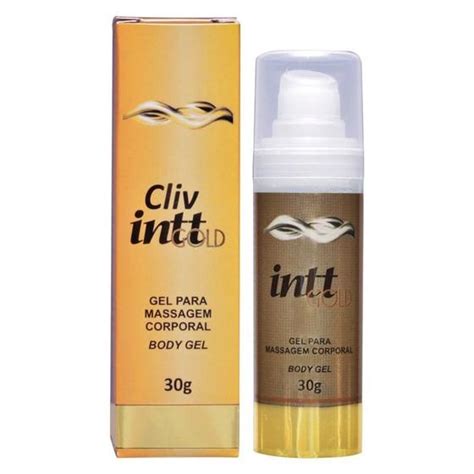 Gel Cliv Intt Gold 30g Dessensibilizante Extra Forte Para Sexo Anal