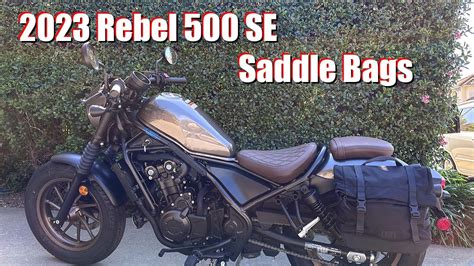 How To Mount Saddlebags On Your Honda Longride 59 Off