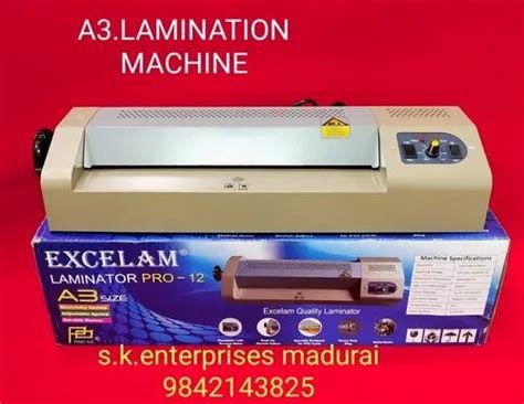 Hot Lamination Machine at Rs piece s हट परस लमनशन मशन in Madurai ID