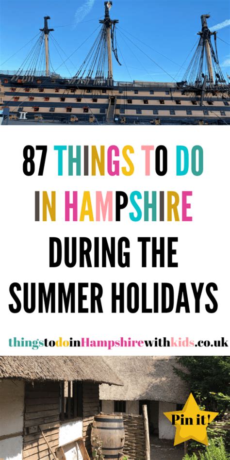 87 Things To Do In Hampshire During The Summer Holidays Things To Do