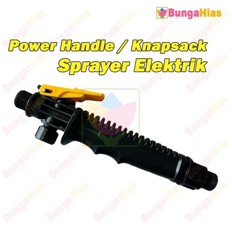 Jual Handle Pencetan Sprayer Elektrik Manual Gagang Kran Power Knapsack