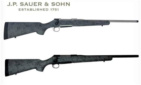 Check out the new SAUER 100 rifles with H-S Precision stocks – a first ...