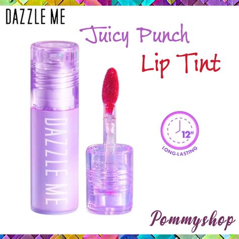 Jual Dazzle Me Juicy Punch Lip Tint Lip Matte Lip Cream Shopee