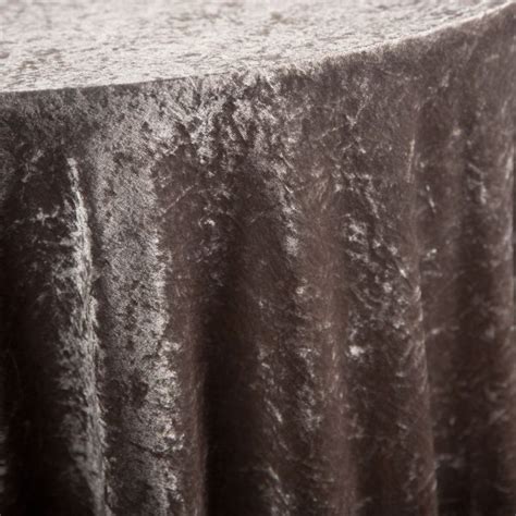 Extreme Crush Velvet Silver Tablecloth Waterford Event Rentals