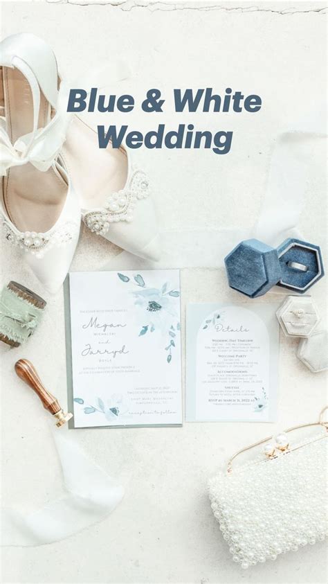 Blue & White Wedding in 2022 | Blue white weddings, Blue and white, White wedding