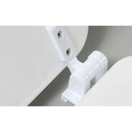 Asiento inodoro Mónaco blanco Paravor herraje nylon