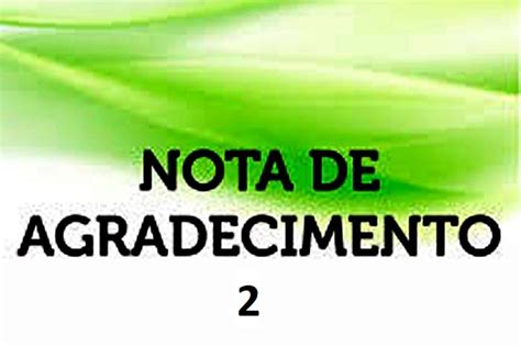 Agradecimento Ao Governador