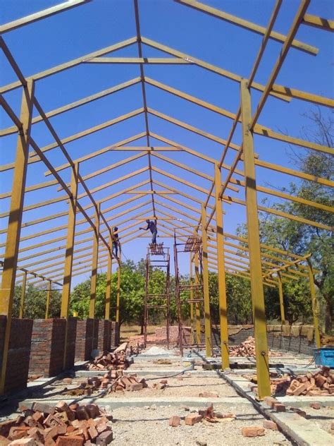 Iron Fabricated Truss Fabrication Work Service At Rs 250 Sq Ft In