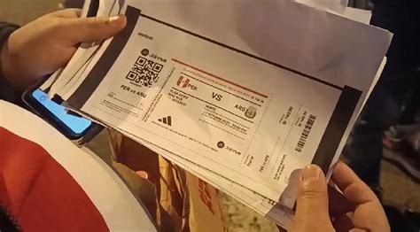 La PNP detectó venta de entradas falsas para el Perú vs Argentina