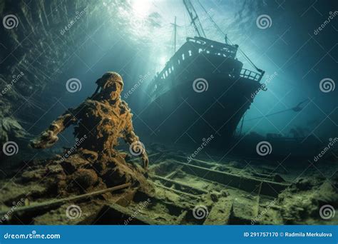 Underwater Archaeology Ancient Artifacts and the Skeleton of the Ship ...