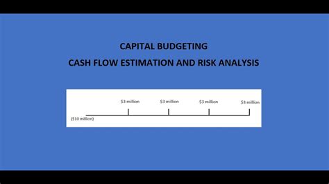 Cash Flow Estimation And Risk Analysis Youtube