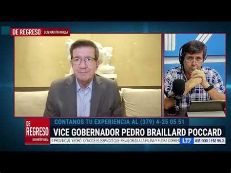 Tratamiento Del DNU Charlamos Con El Vicegobernador Pedro Braillard