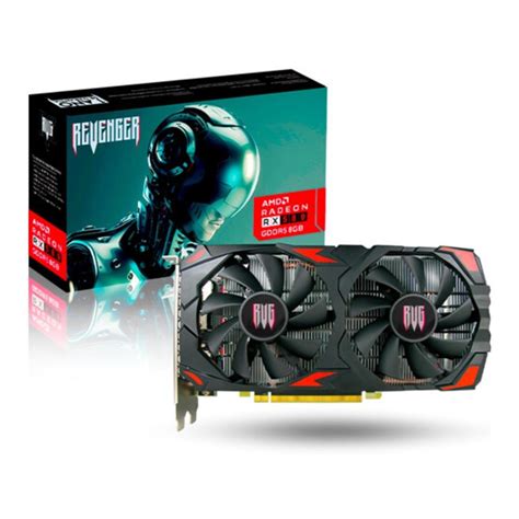 Placa de Vídeo Rise Mode RX 580 AMD 8GB GDDR5 RM PV RX580 8G Faz a