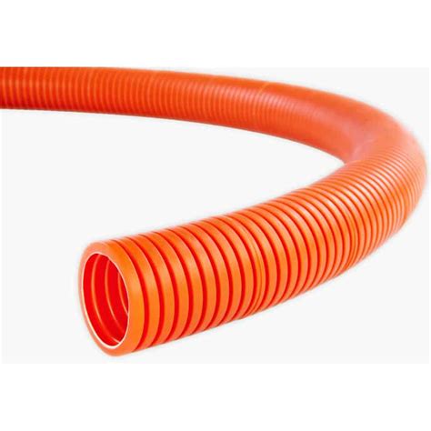 Tub Flexibil Pvc Special Courbi Fara Fir De Tragere Mm Orange