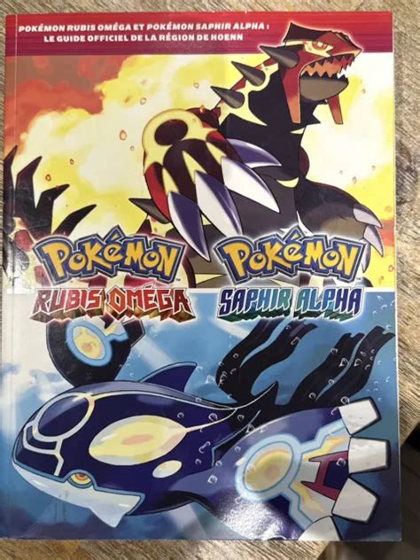 GUIDE POKÉMON Rubis Omega Et Saphir Alpha EUR 100 00 PicClick FR