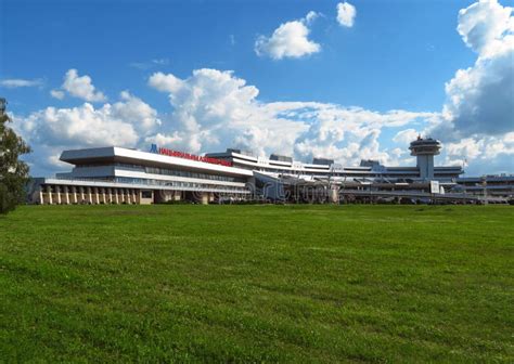 Minsk-E - National Airport editorial image. Image of journey - 122083985