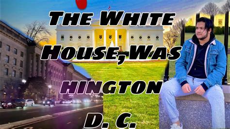 The White House Washington D C Long Drive Bangali Vlog Neon