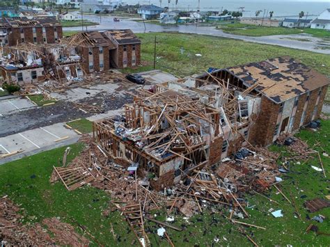 A Birds Eye View Of Harveys Devastation Abc News