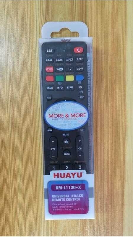 HUAYU RM L1130 X Universal Smart TV Remote Control Gamit Ang Home Apps