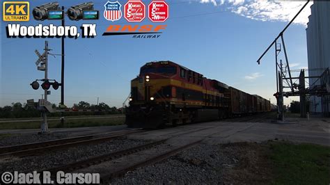 K Fps Railfanning Woodsboro Tx Feat K Hla And K Hlb Meet Up Bnsf