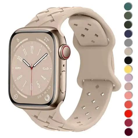 Apple I In Silikon Kay Saat Kay Mm Mm Mm Mm Mm Watchband