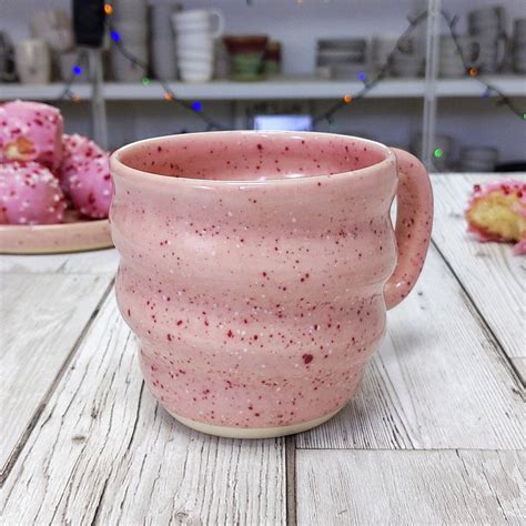 Specktacular Pink Glaze Old Forge Creations