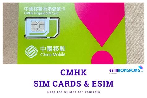 Cmhk Esim And Sim Card Comprehensive Guide For Tourist