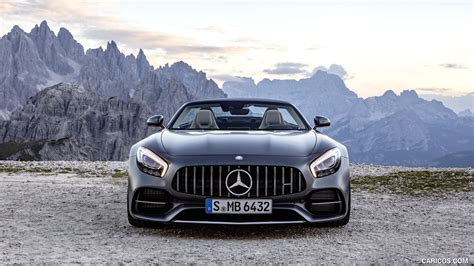 Mercedes Amg Gt C Roadster Color Designo Selenit Grey Magno