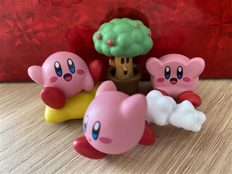 Kirby figurines including Whispy Woods : r/Kirby