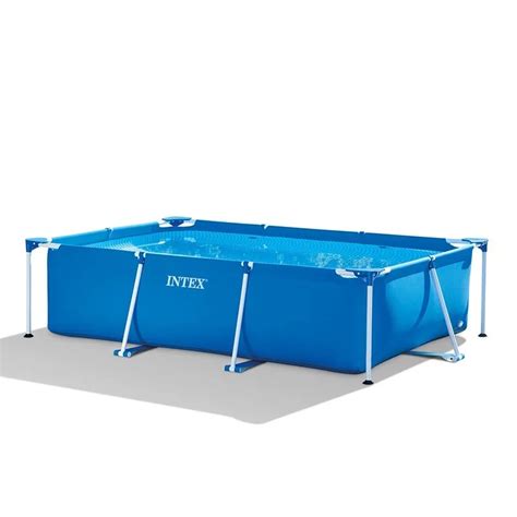 Intex Outdoor Grande Fam Lia Piscina Infl Vel Profunda Quadro