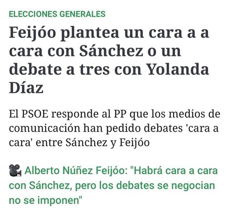 Quercus Boletus On Twitter Rt Vox Es El Cara A Cara Con Pedro