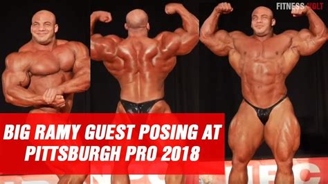 WATCH Big Ramy Guest Posing At The IFBB Pittsburgh Pro 2018 Fitness Volt