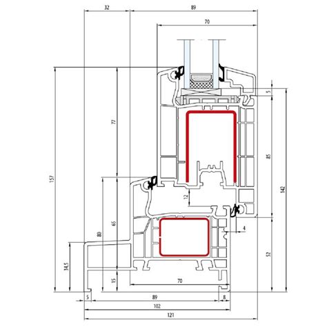 Detailzeichnungen Kunststofffenster IDEAL 4000 Monoblock Fensterblick De