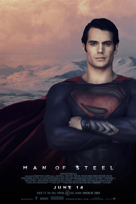 Man of Steel Poster #2 by MisterMerille on DeviantArt