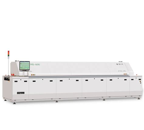 Hot Air Nitrogen SMT Reflow Oven JUKI RS 600 Six Zone SW Systems