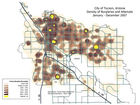 Tucson Crime Map ~ ELAMP