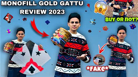 Monofill Gold GattuReview Test 2023 Buy Or Not Flying Big Kites