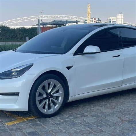 Tesla Model Pictures In Dubai Luxury Cars Rent