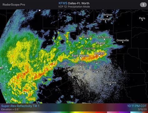 Nws Fort Worth On Twitter 1045 Pm Showers And Storms Rolling Through