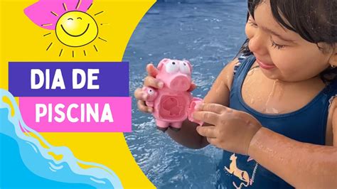 Brincando Na Nova Piscina O Papai Youtube