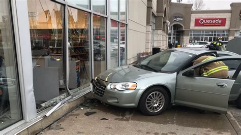 No Injuries Reported As Car Smashes Into Tecumseh Shoppers Drug Mart