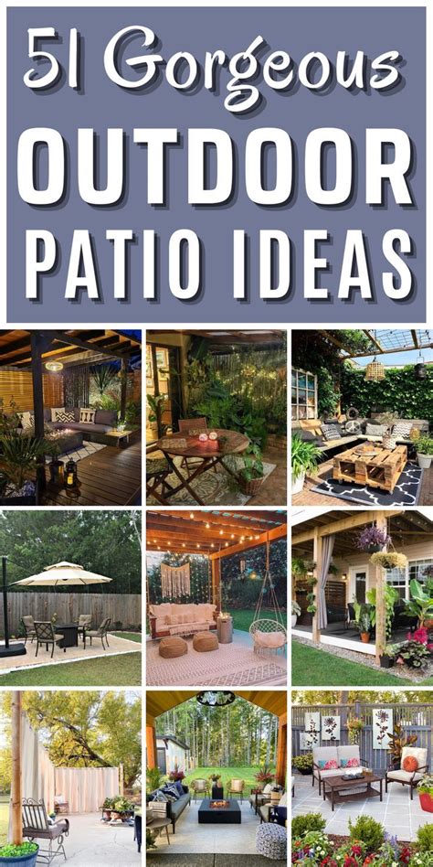 51 Best Outdoor Patio Decor Ideas Outdoor Patio Decor Outdoor Deck