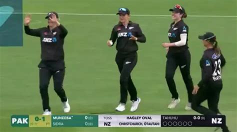 New Zealand V Pakistan 2nd Odi Nz Womens Cricket Odi Series