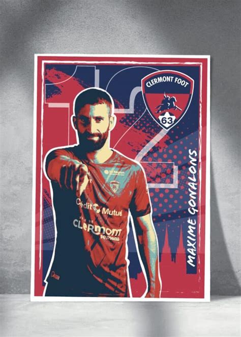 Maxime Gonalons Affiche D Co Et Vintage