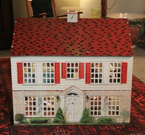 Vintage Metal Doll House Doll House Crafts Doll House Vintage Dollhouse