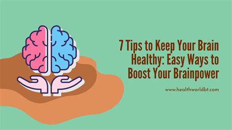 7 Tips to Keep Your Brain Healthy » Healthy Lifestyle 