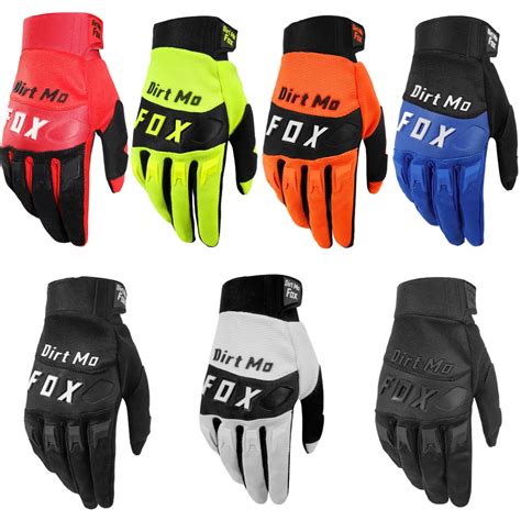 Guantes De Motocross Para Dirt Mofox Manoplas De Bicicleta De Monta A