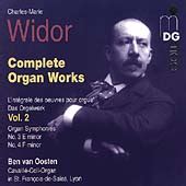 Widor Complete Organ Works Vol Ben Van Oosten